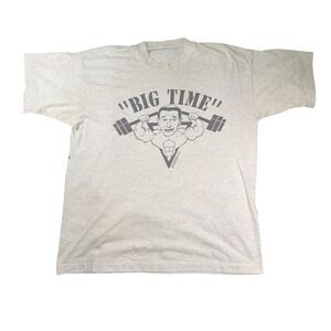 Sockers F.C. Shirt Mens Gray Soccer Big Time Graphic Tee Crewneck Short Sleeve